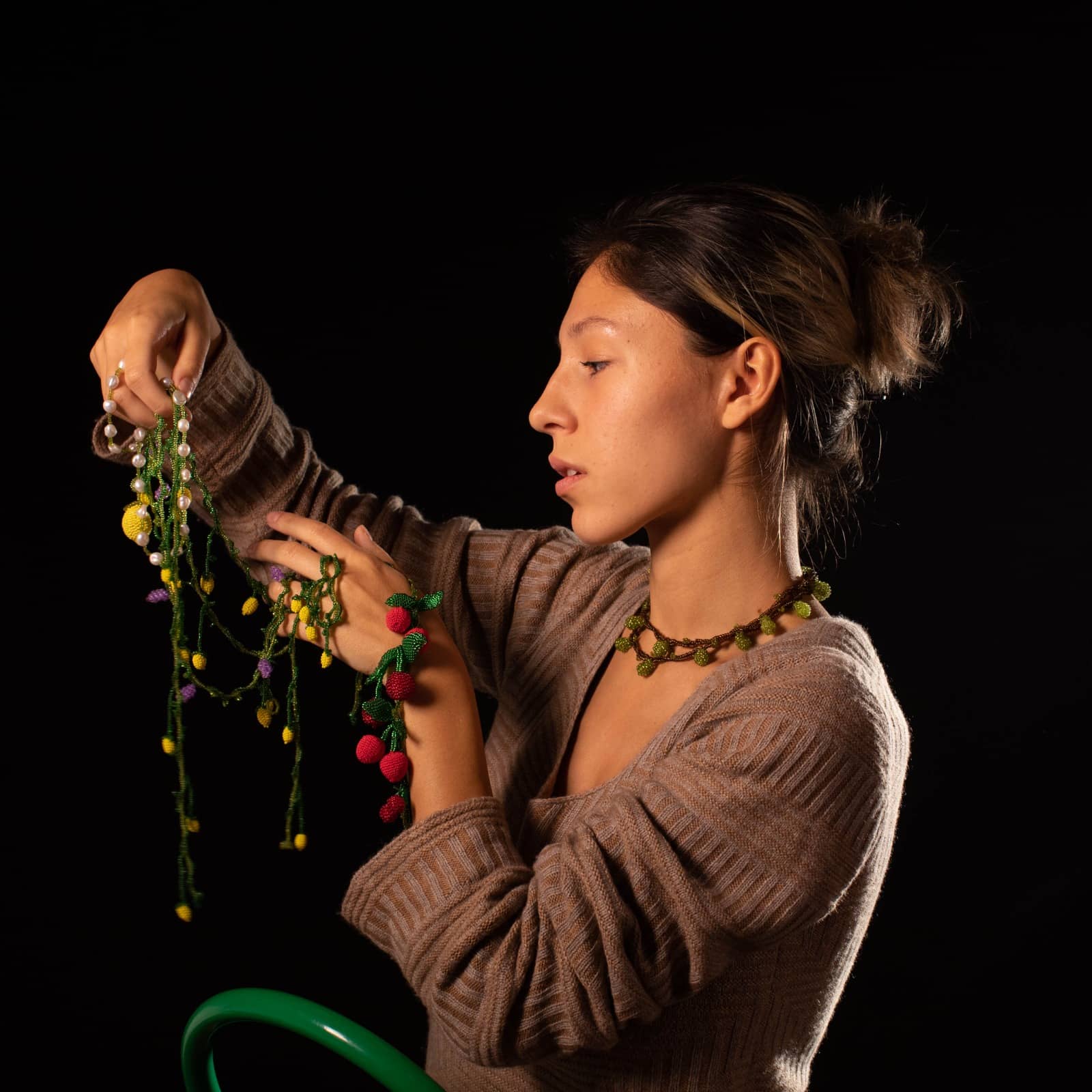 foto ragazza in studio