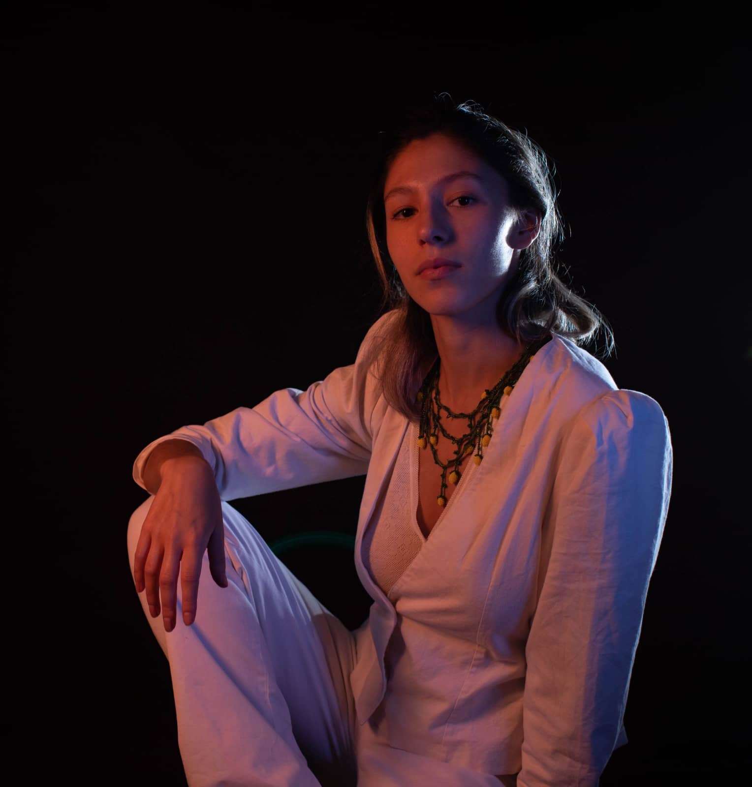 foto ragazza in studio