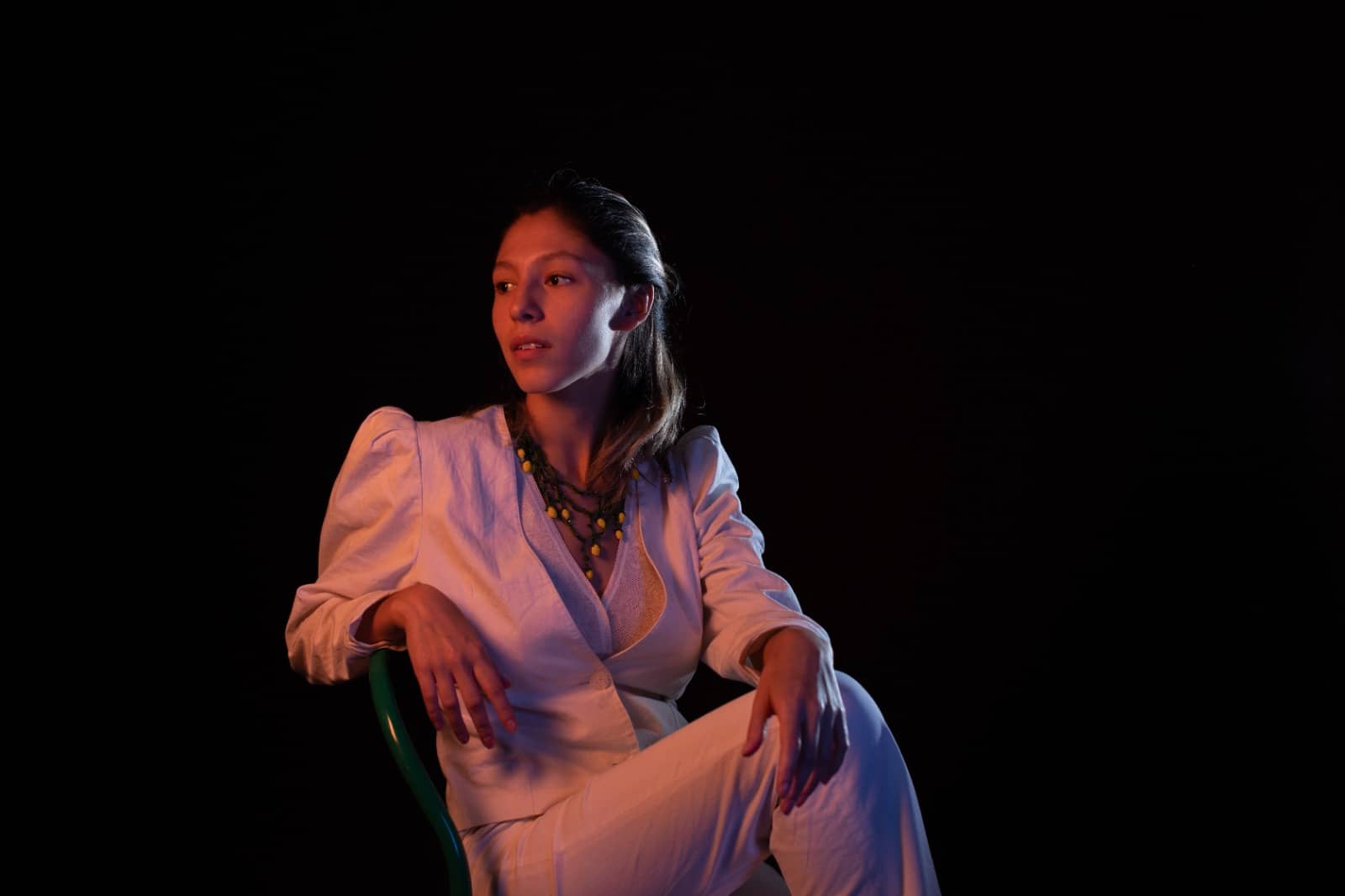 foto ragazza in studio